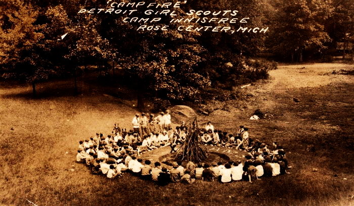 Camp Innisfree - Vintage Postcard (newer photo)